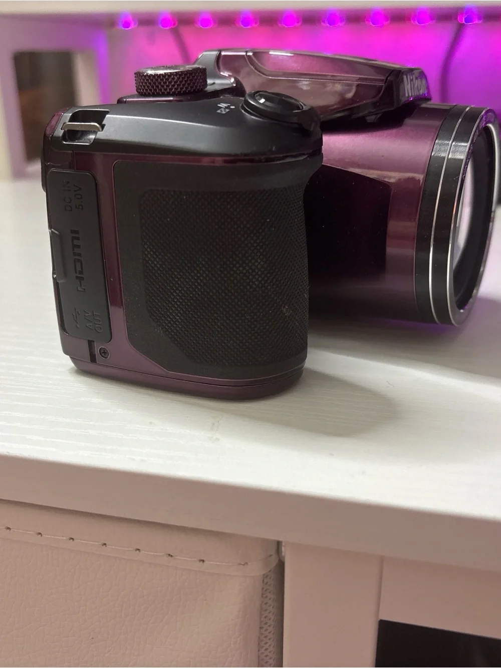 Nikon Black Digital Camera with 40x NIKKOR Zoom